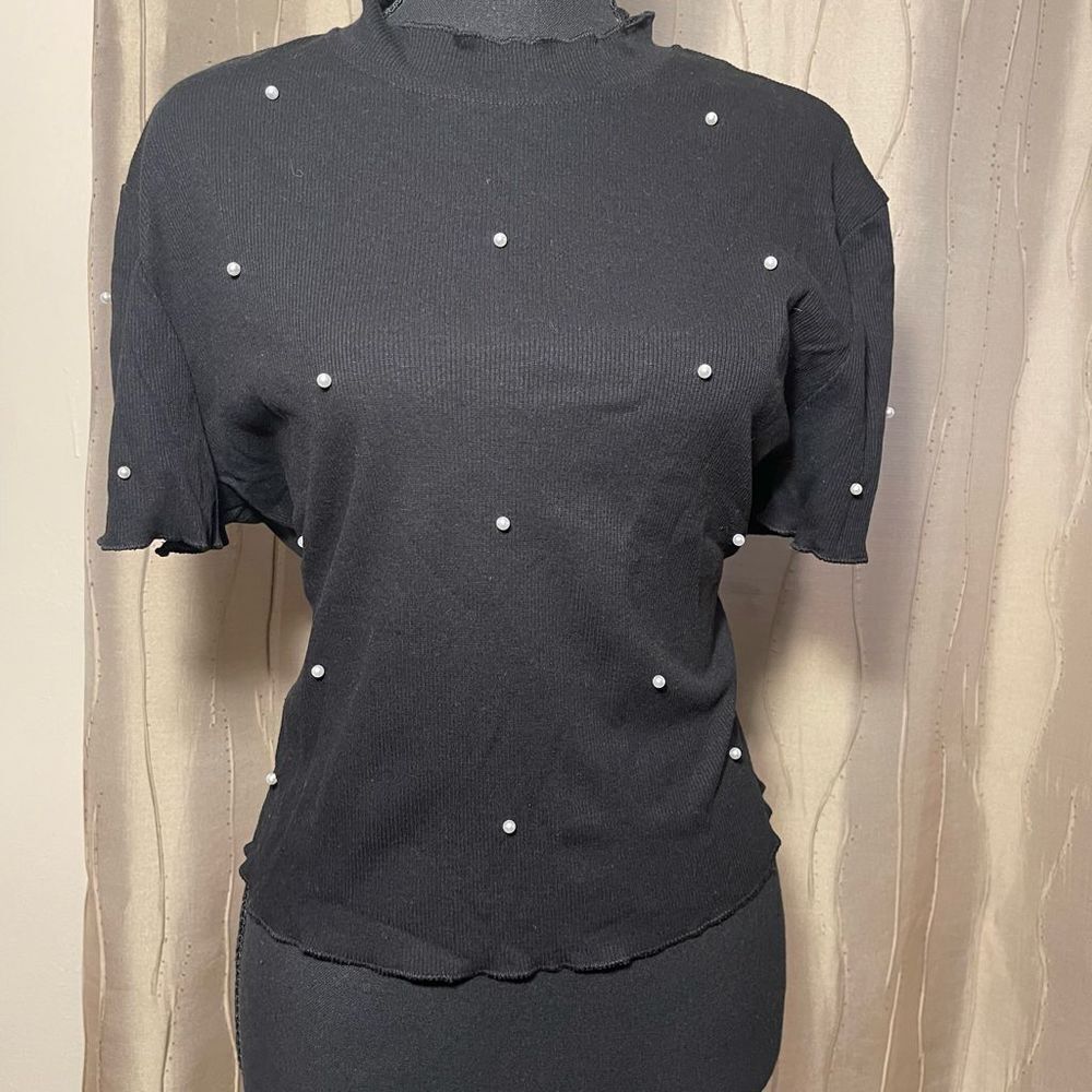Shein Black Crop Top